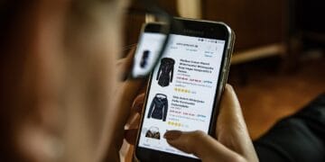 Online-Shopping am Smartphone